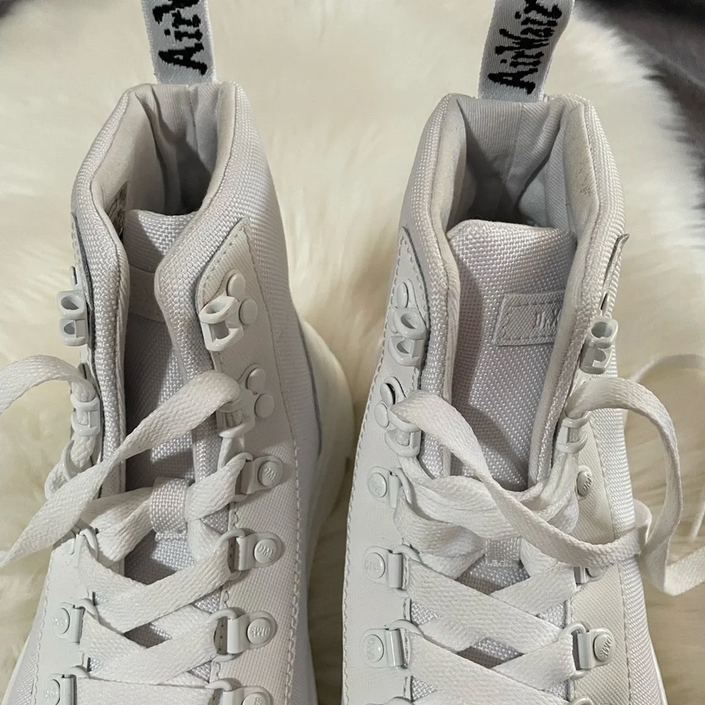 Dr. Martens Women's White Combat Boots - Picture 8 of 10